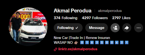 TikTok Page